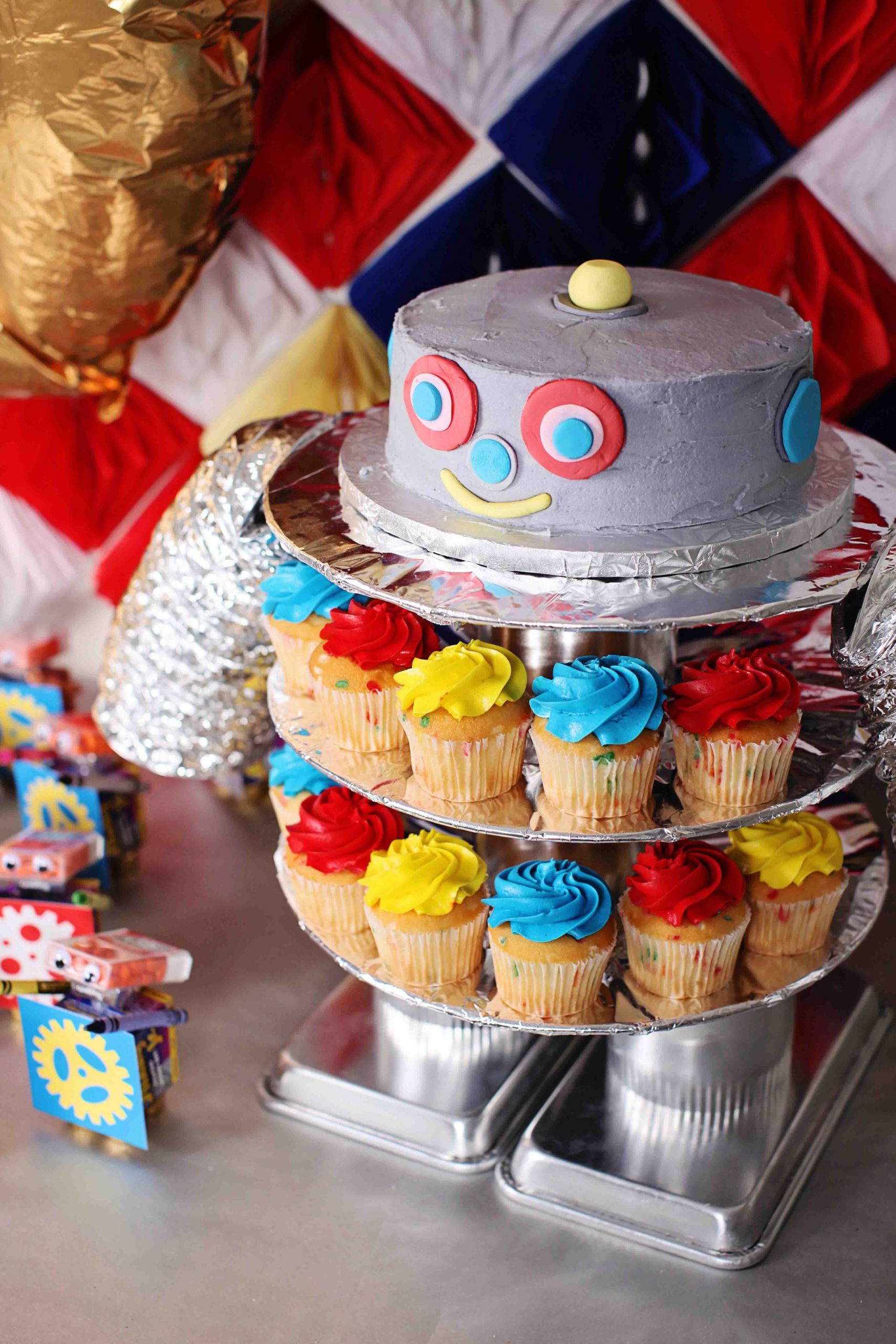 Kids Birthday Party Decoration Ideas
 Boy s Birthday Party Ideas Robot Birthday