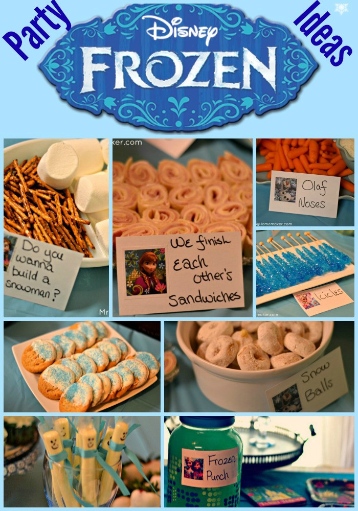 Kids Birthday Party Food Ideas Budget
 Frozen Birthday Party Ideas Easy & Bud Friendly