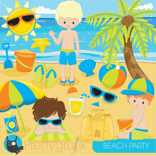 Kids Birthday Party Ideas Virginia Beach
 Beach party boys features tons of boy beach party kids