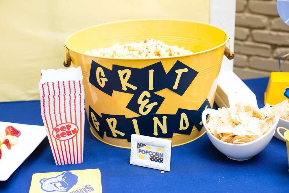 Kids Birthday Party Memphis
 Memphis Grizzlies Birthday Party Ideas