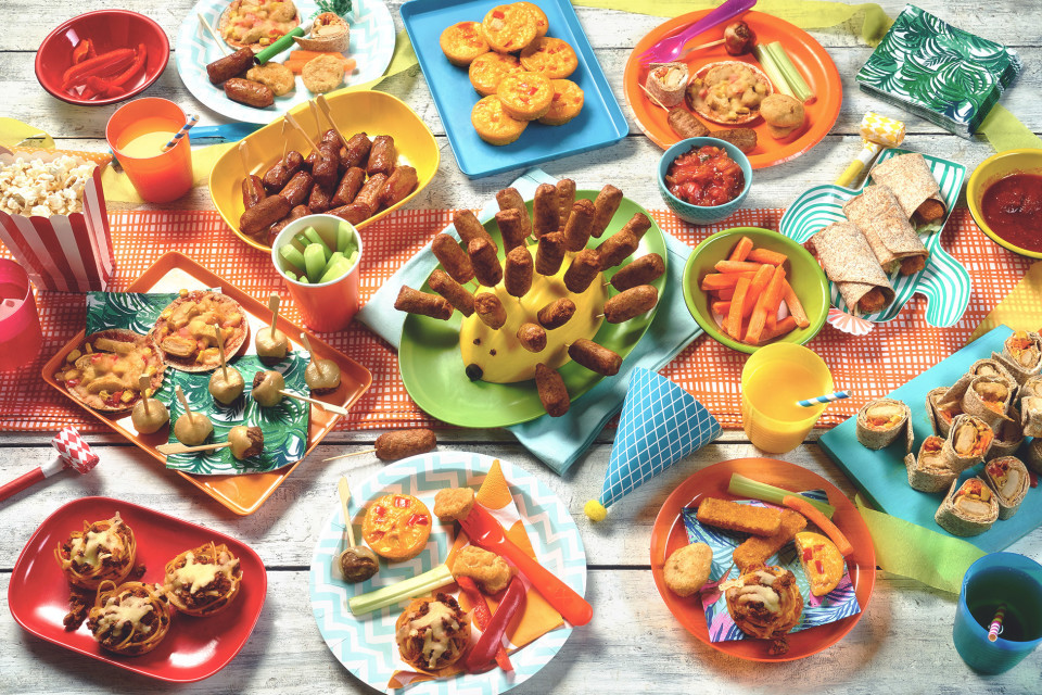 Kids Birthday Party Recipes
 Ve arian Kids Party Food Ideas Party Finger Food