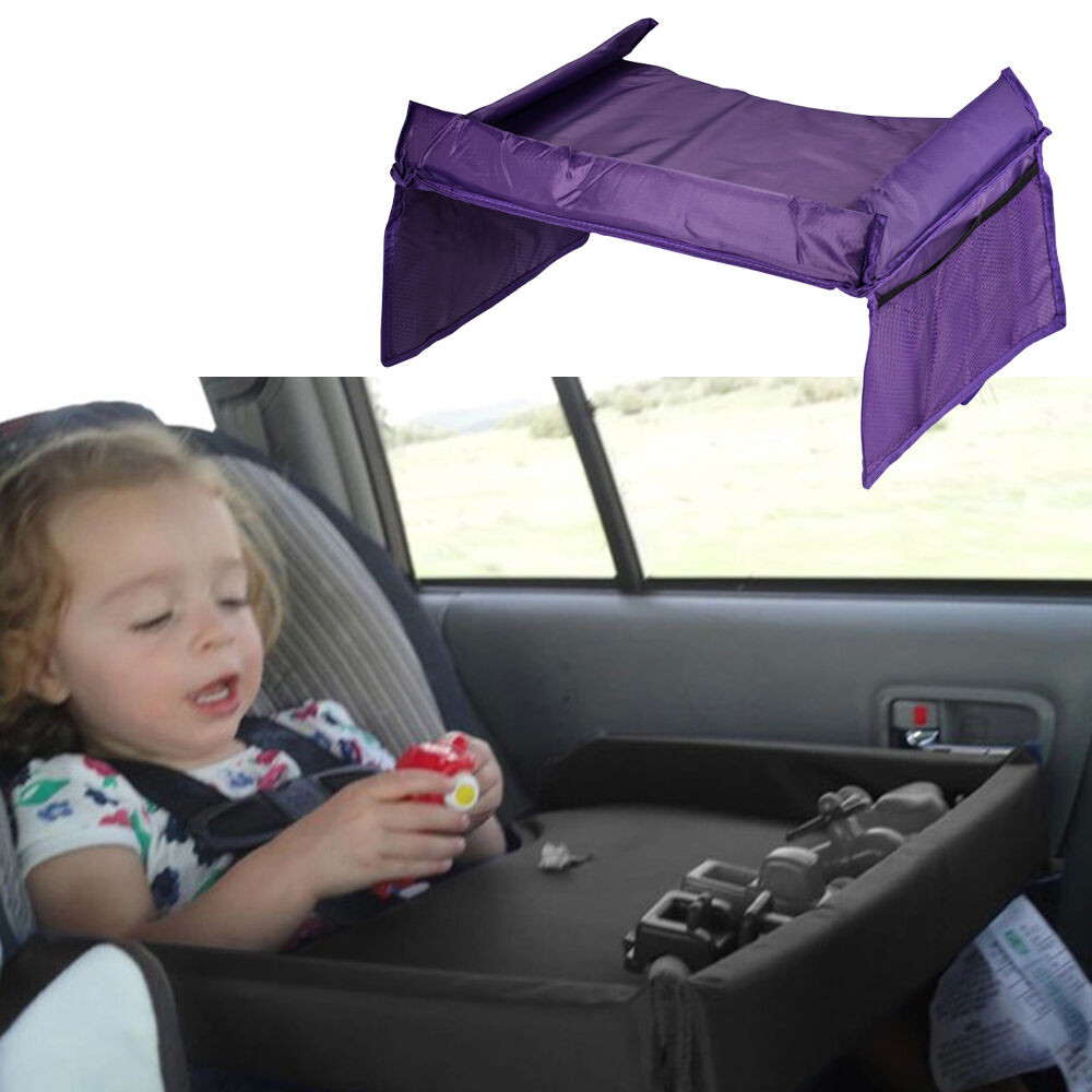 Kids Car Table
 Child Toddler Adjustable Car Seat Table Travel Food Home