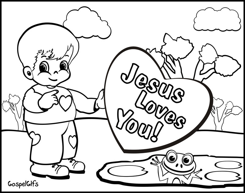 Kids Christian Coloring Pages
 Christian Preschool Coloring Pages Coloring Home