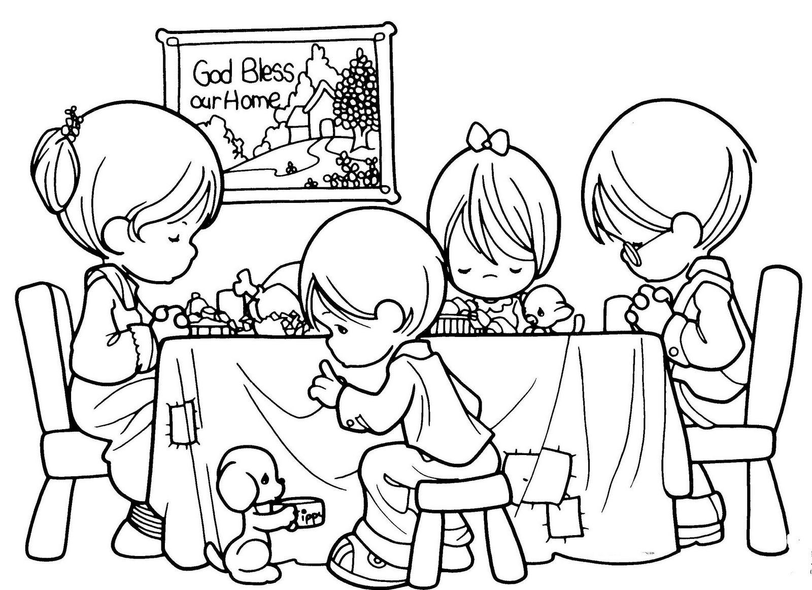 Kids Christian Coloring Pages
 Free Printable Christian Coloring Pages for Kids Best