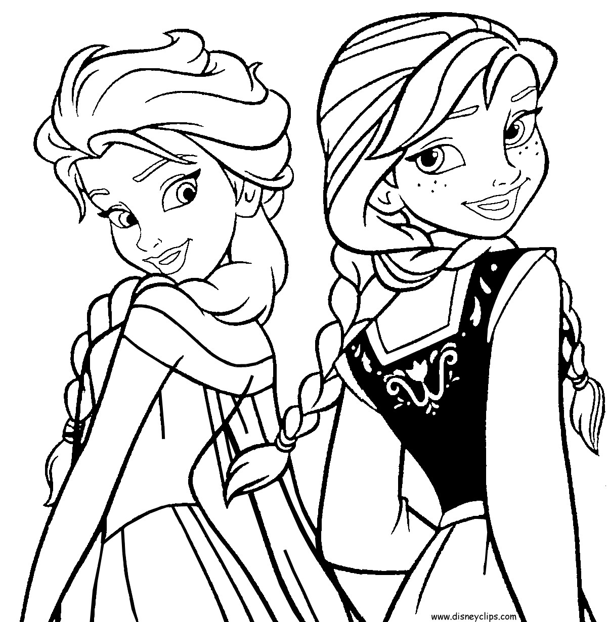 Kids Coloring Pages Frozen
 elsa frozen coloring pages