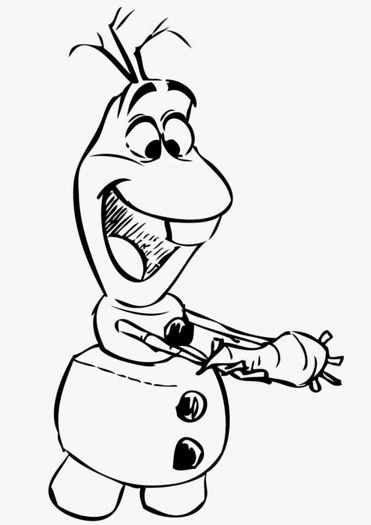 Kids Coloring Pages Frozen
 Frozens Olaf Coloring Pages Best Coloring Pages For Kids