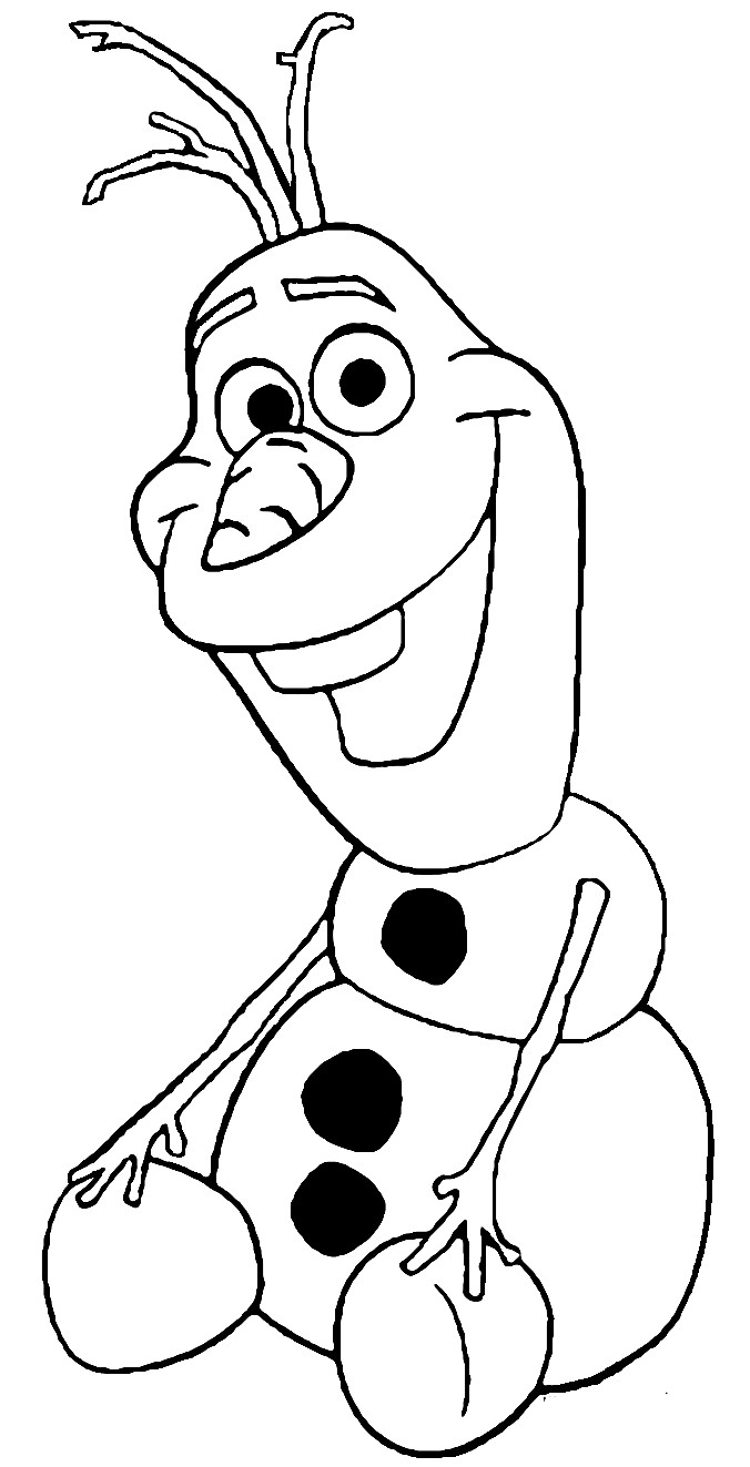 Kids Coloring Pages Frozen
 Free Printable Frozen Coloring Pages for Kids Best