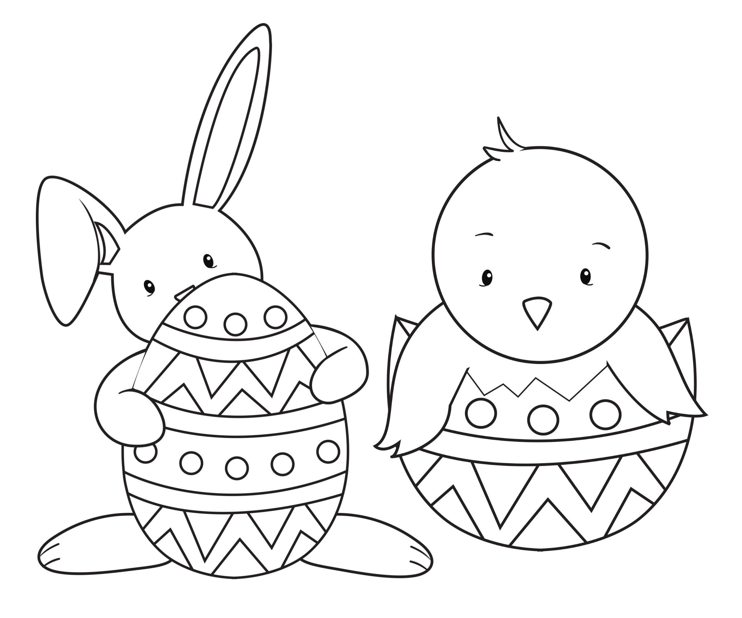 Kids Coloring Pages Pdf
 Easter Coloring Pages for Kids Crazy Little Projects