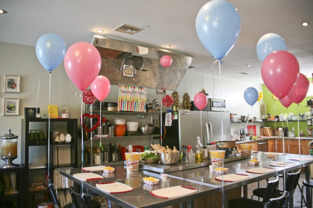 Kids Cooking Class Birthday Party
 Cook LA Cooking school set up for a kids teen birthday