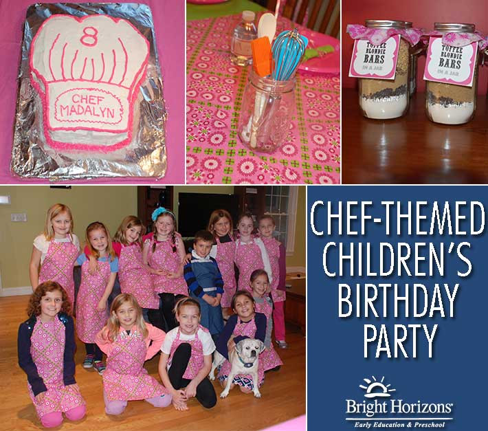 Kids Cooking Class Birthday Party
 Chef Themed Children s Birthday Party