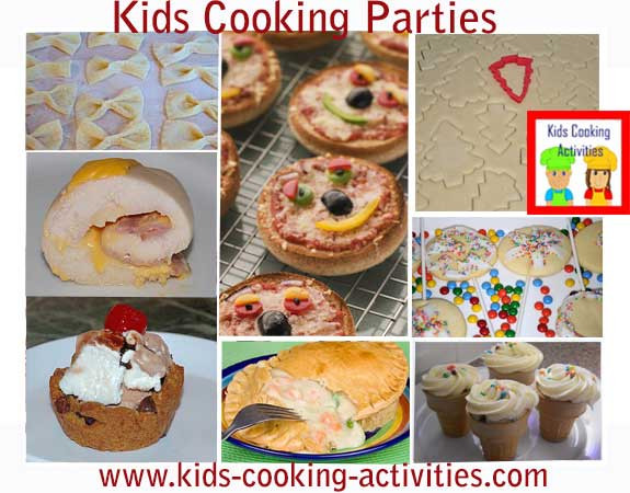 Kids Cooking Party
 Kids cooking party ideas tips and menu for a hands on