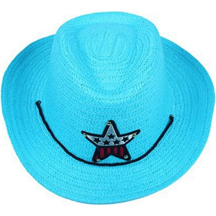 Kids Cowboy Hats Party
 54cm Children Caps Cowgirls Cowboy Hats for Kids Straw