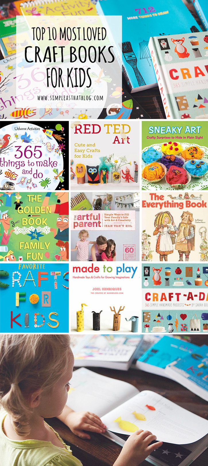 Kids Craft Book
 Top 10 Most Loved Craft Books for Kids