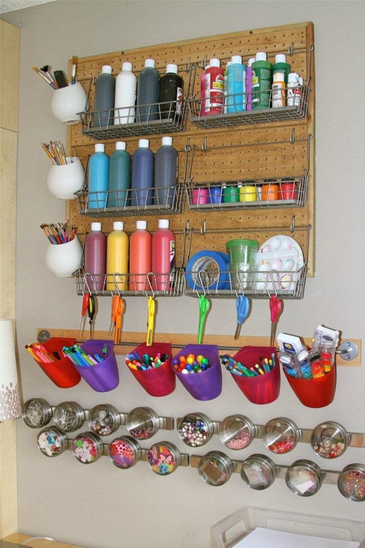 Kids Craft Organizer
 15 Storage ideas for your kids arts and crafts Creatistic