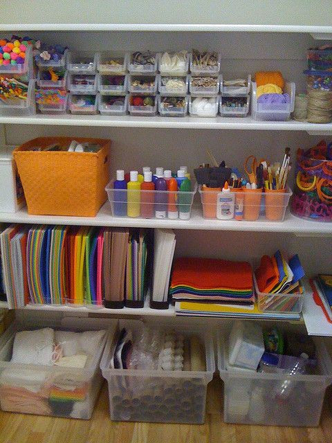 Kids Craft Organizer
 Kids Art Kids art and craft organisation and storage