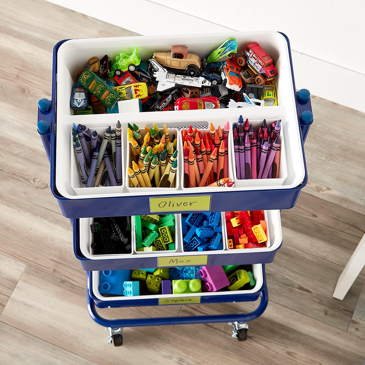 Kids Craft Organizer
 Kids Craft & Toy Storage Cart & Accessories