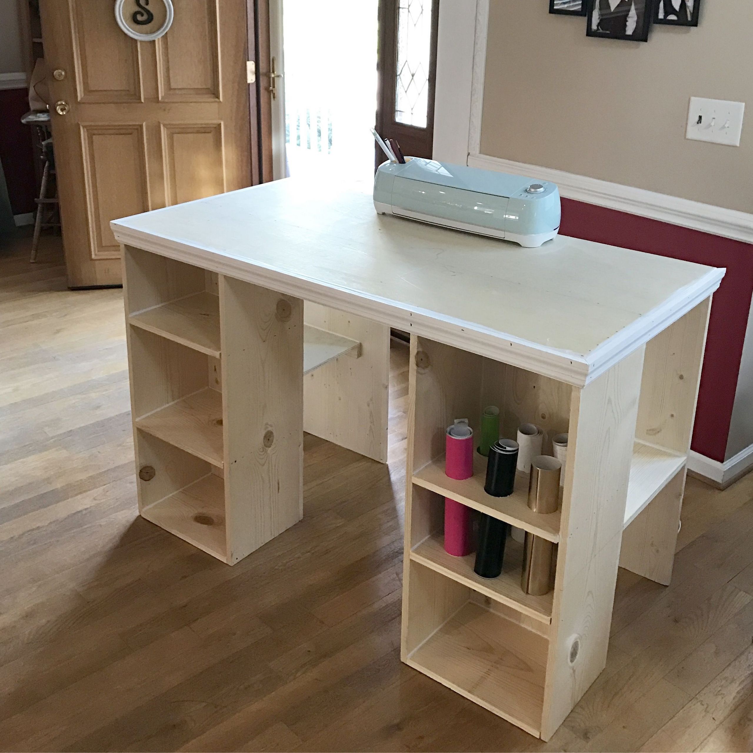 Kids Craft Table Ideas
 DIY Cricut craft table My hubby s awesome just add