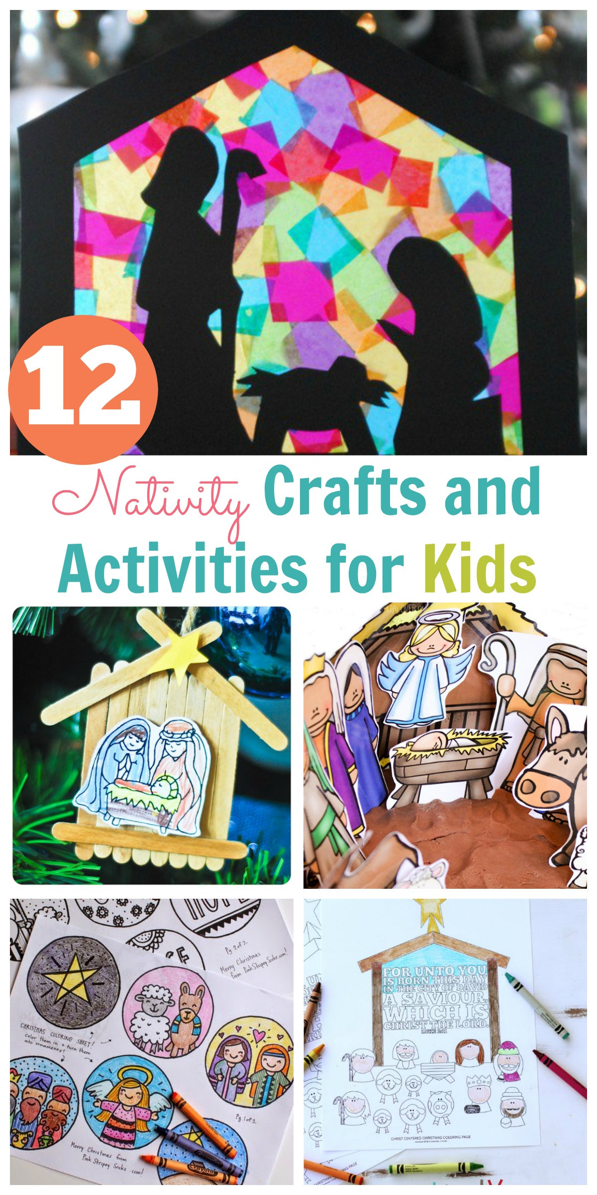 Kids Crafts And Activities
 Nativity Crafts and Activities for Kids Happy Home Fairy