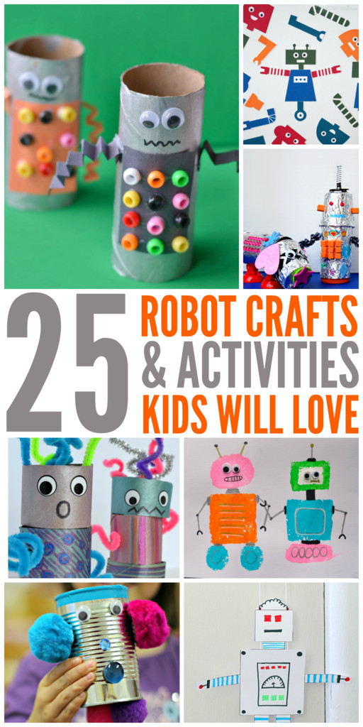 Kids Crafts And Activities
 25 Robot Crafts and Activities for Kids