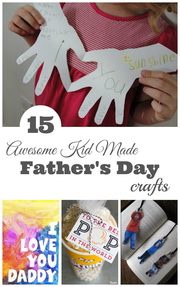 Kids Crafts For Daddy
 Father s Day Kid Made Crafts