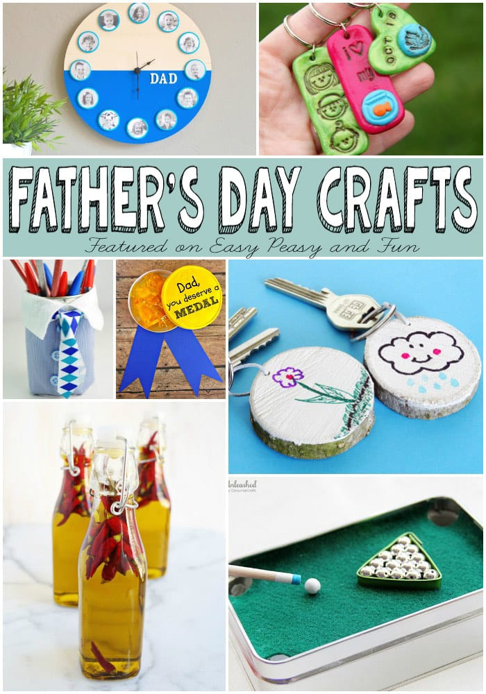 Kids Crafts For Daddy
 Fathers Day Gifts Kids Can Make Easy Peasy and Fun