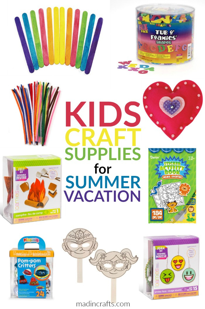 Kids Crafts Stores
 KIDS CRAFT SUPPLIES FOR SUMMER VACATION Mad in Crafts