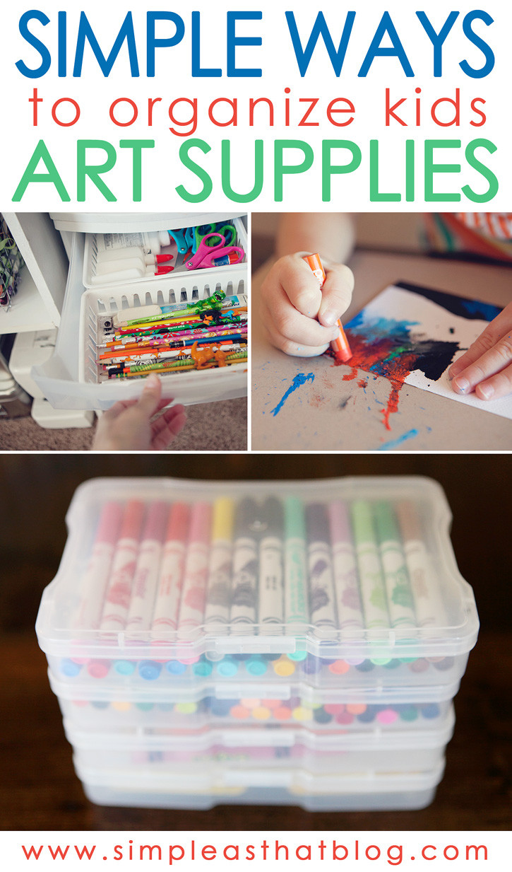 Kids Crafts Stores
 Simple Ways to Organize Kids Craft Supplies