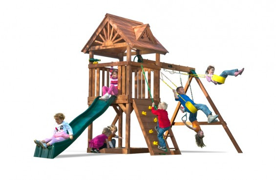 Kids Creations Swing Sets
 Wooden Swing Sets For Backyard Play