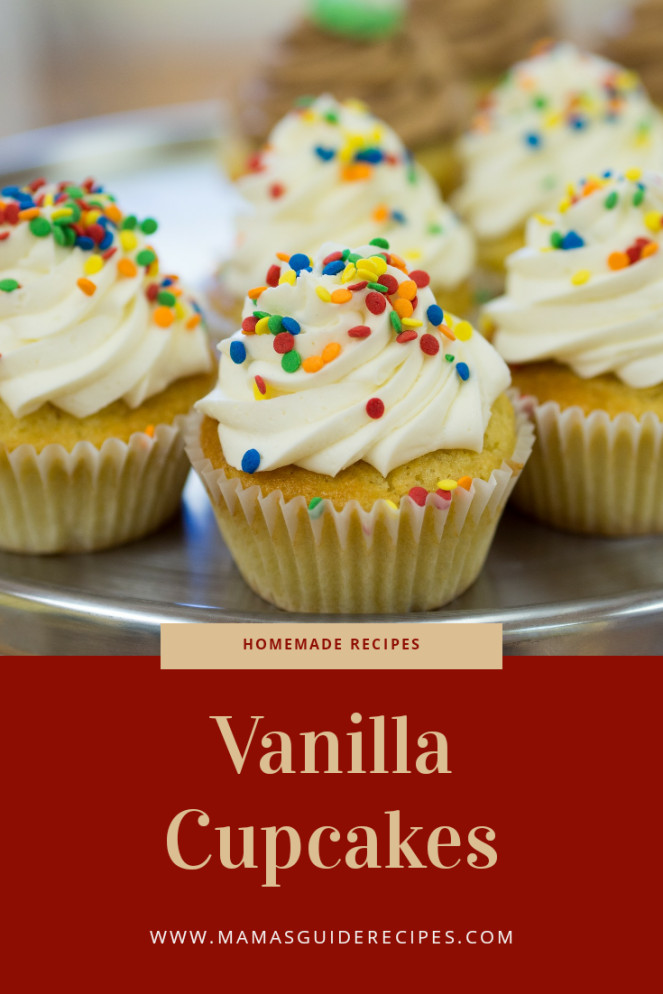 Kids Cupcake Recipes
 Easy Vanilla Cupcakes