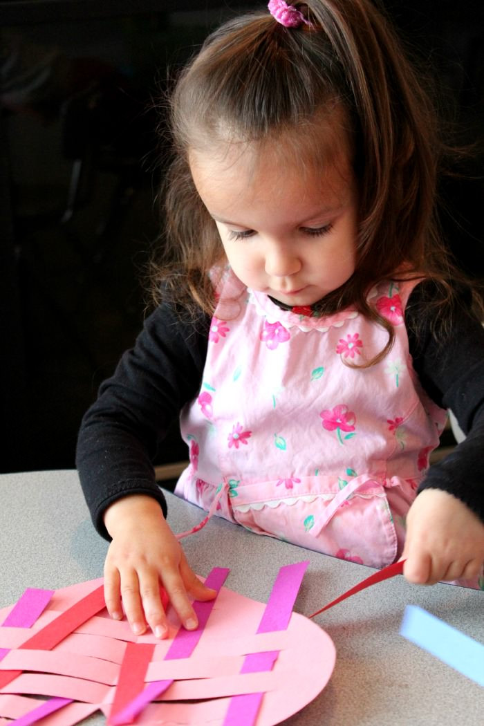 Kids Doing Crafts
 Valentine’s Day Bible Craft for Kids