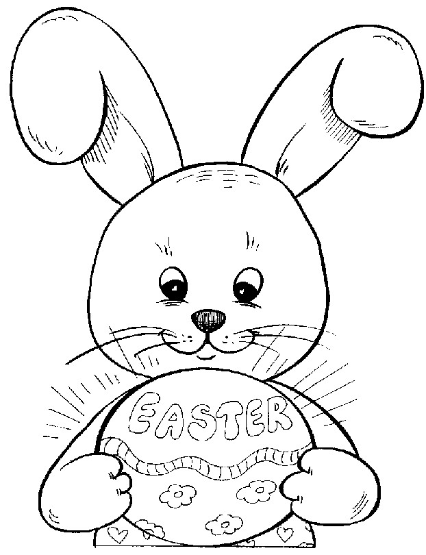 Kids Easter Coloring Pages
 Easter Coloring Pages February 2012