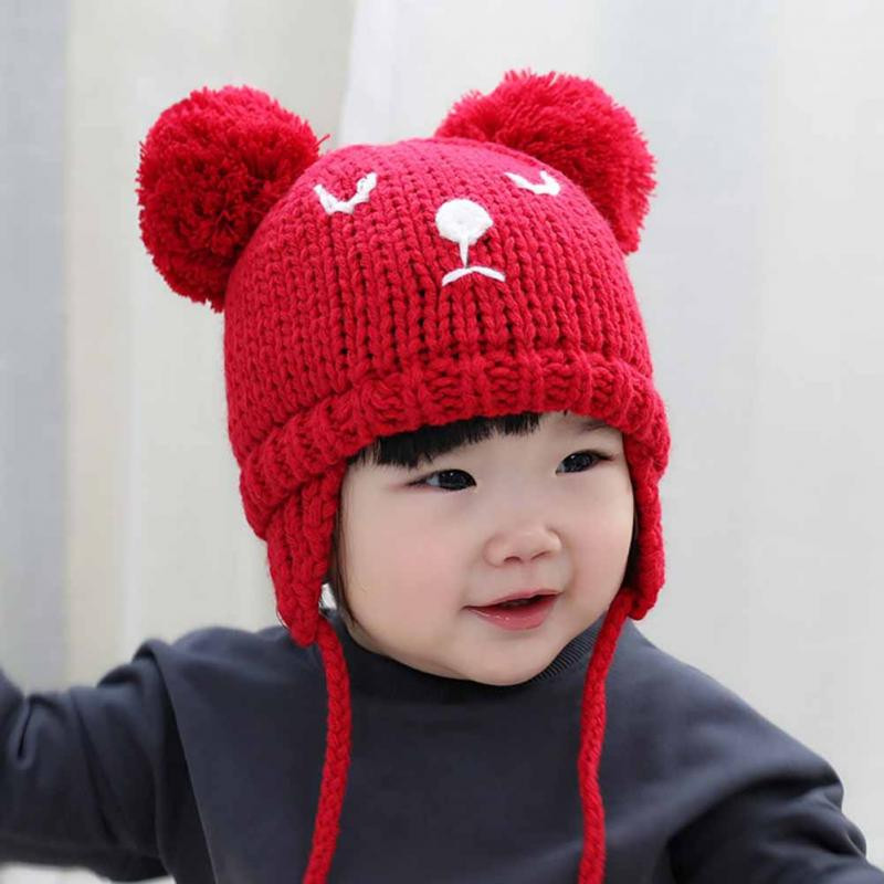 Kids Fashion Hats
 2018 New Fashion Winter Warm Baby Hats Baby Cap For