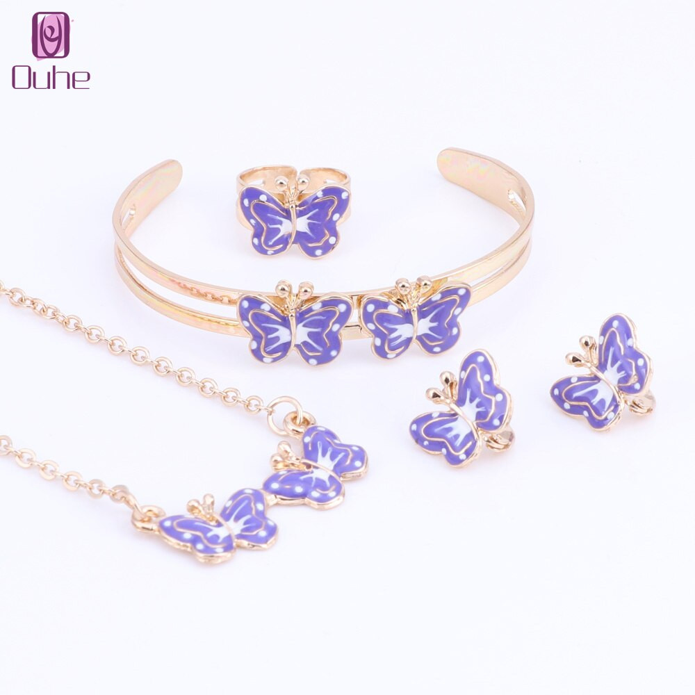 Kids Fashion Jewelry
 Fashion Girl Jewelry Lovely Butterfly Children Necklace