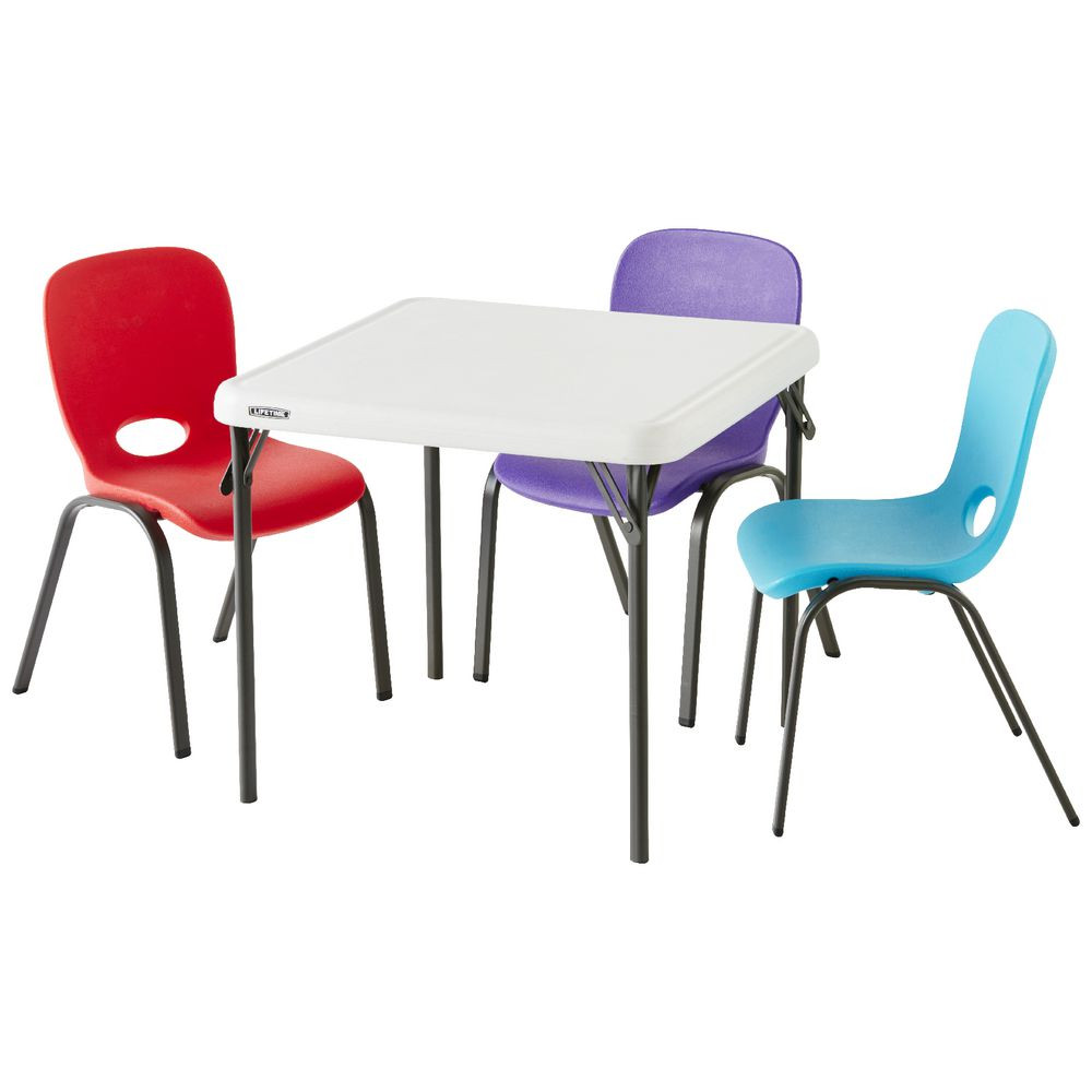 Kids Folding Table
 Lifetime Kids Square Folding Table