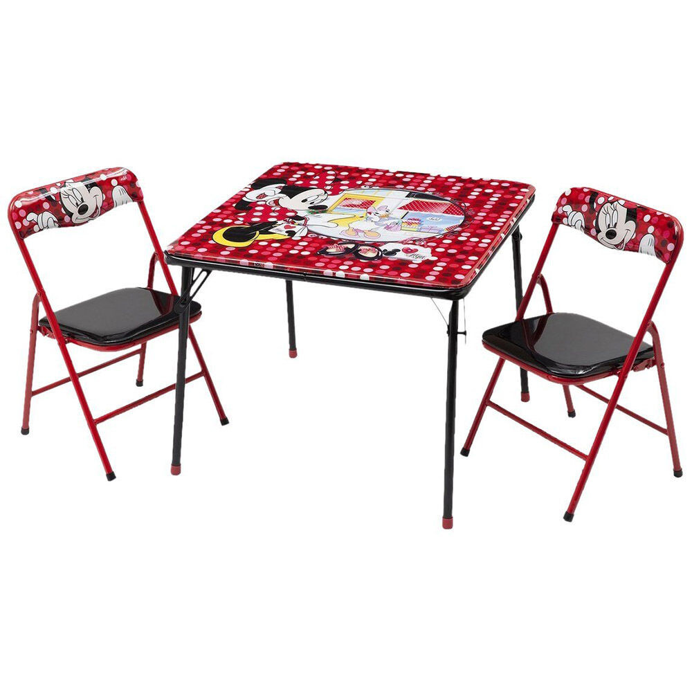 Kids Folding Table
 Disney Princess Metal Table and Chairs Set Folding