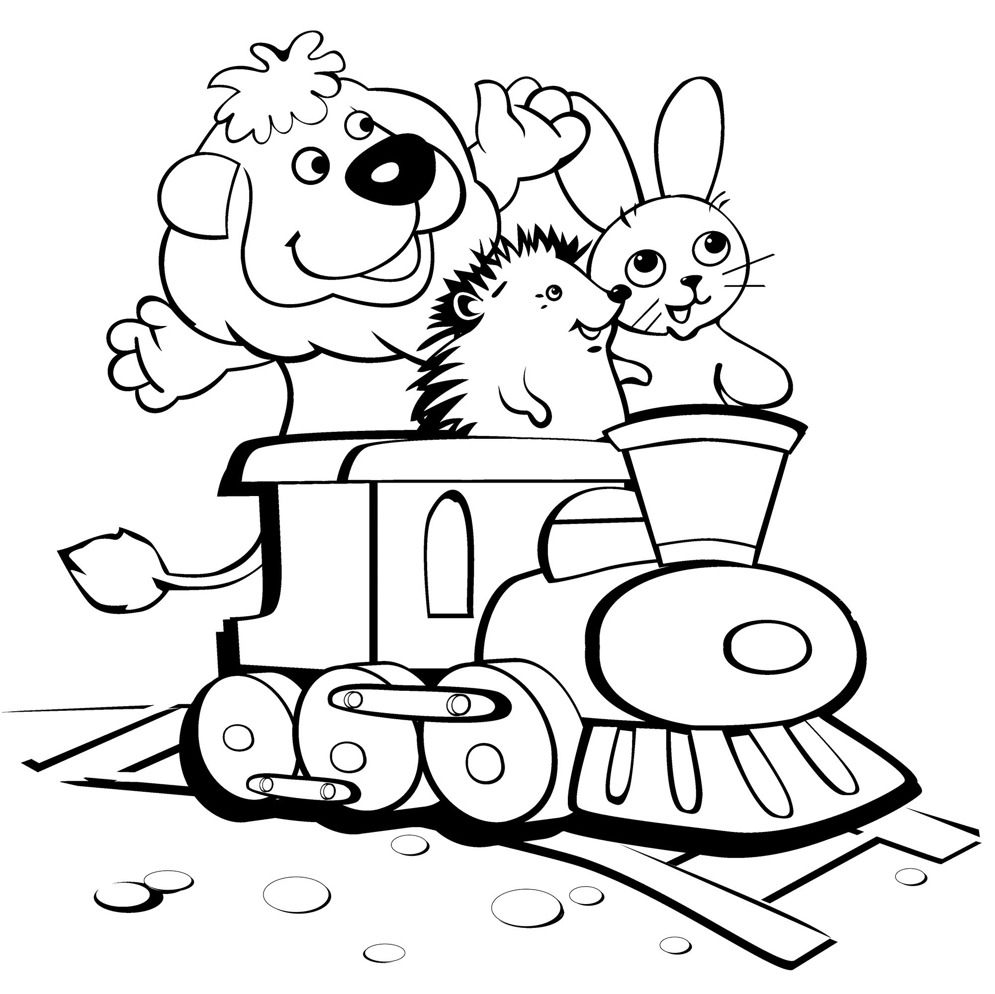 Kids Free Coloring Pages
 Free Printable Funny Coloring Pages For Kids