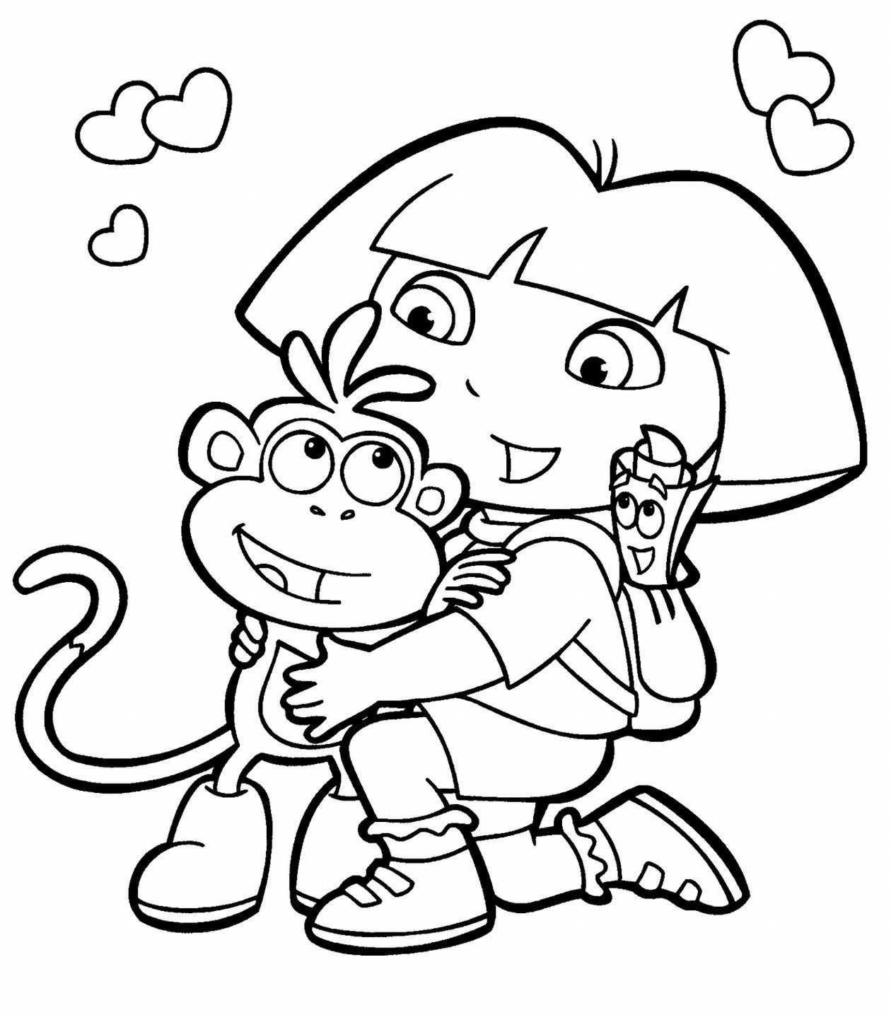 Kids Free Coloring Pages
 free printable coloring pages for kids