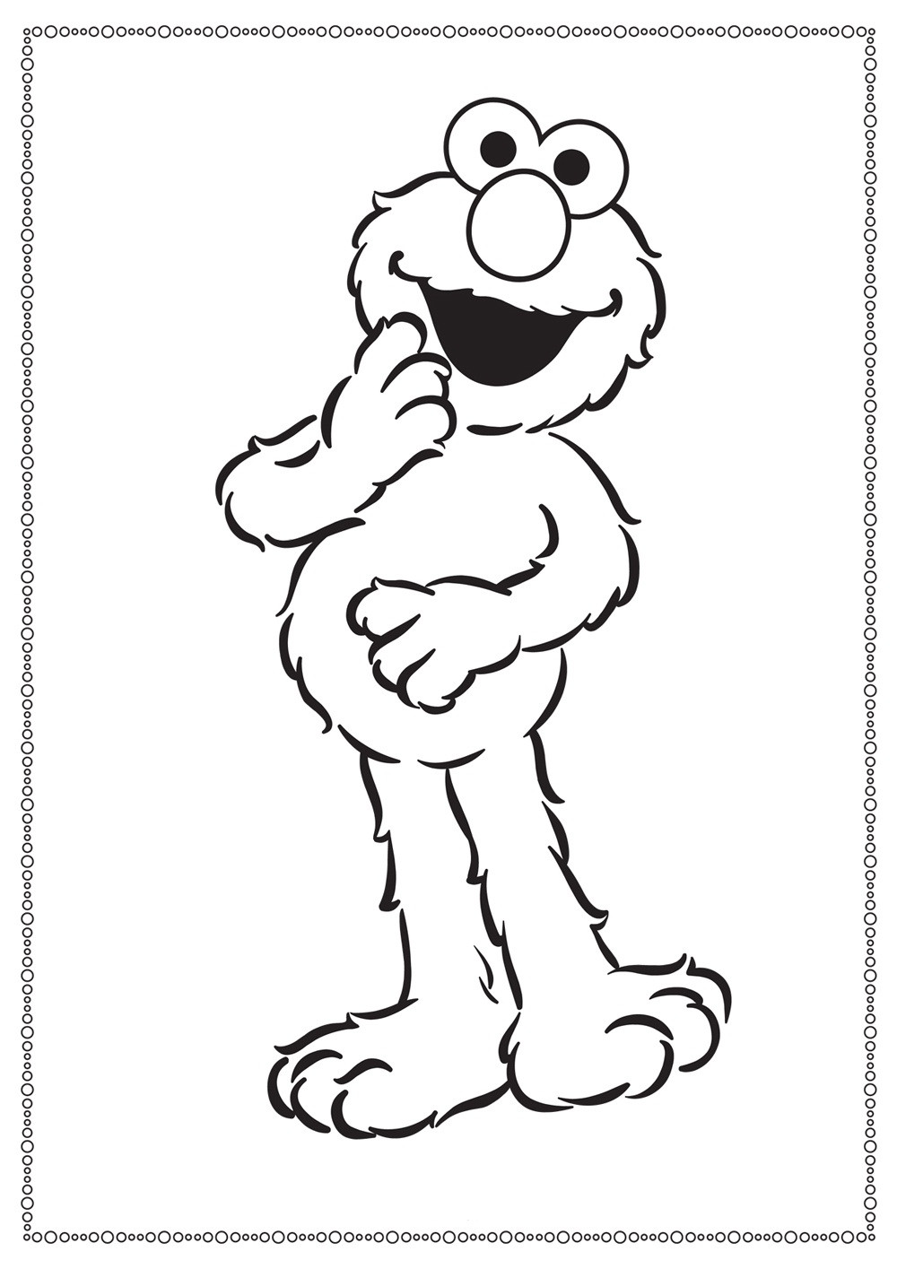 Kids Free Coloring Pages
 Free Printable Elmo Coloring Pages For Kids