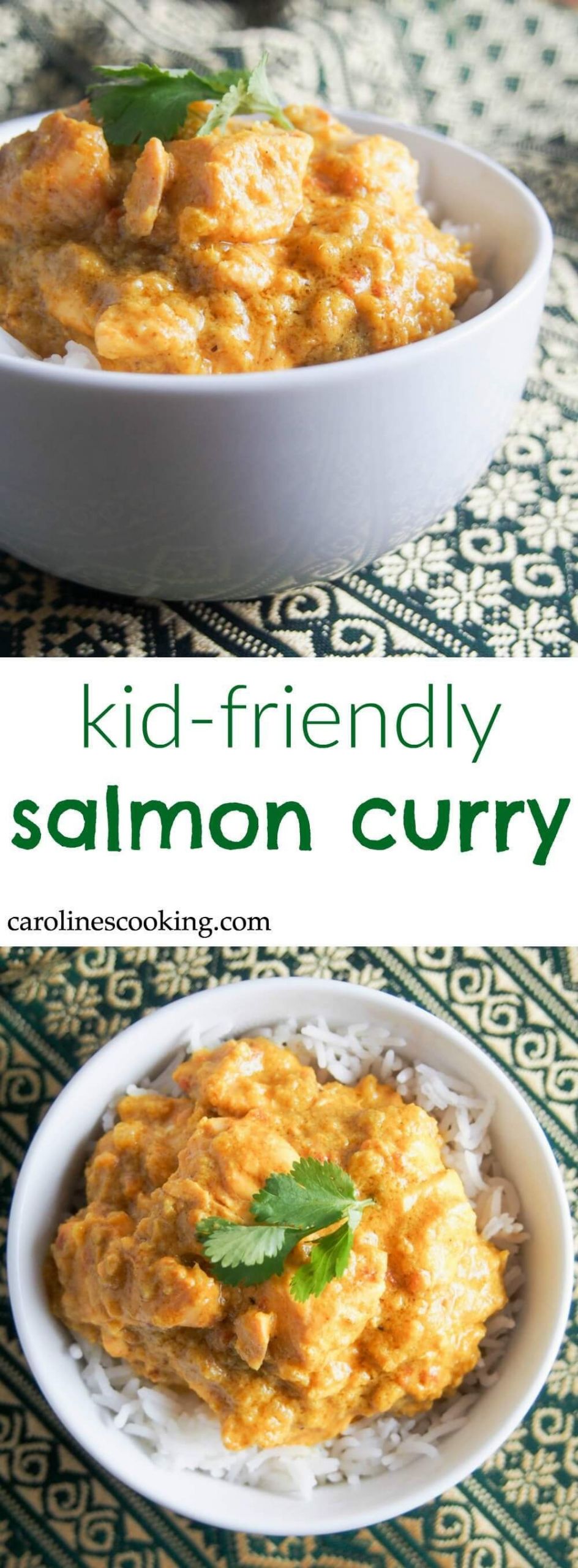 Kids Friendly Salmon Recipes
 This kid friendly salmon curry has lots of flavor without