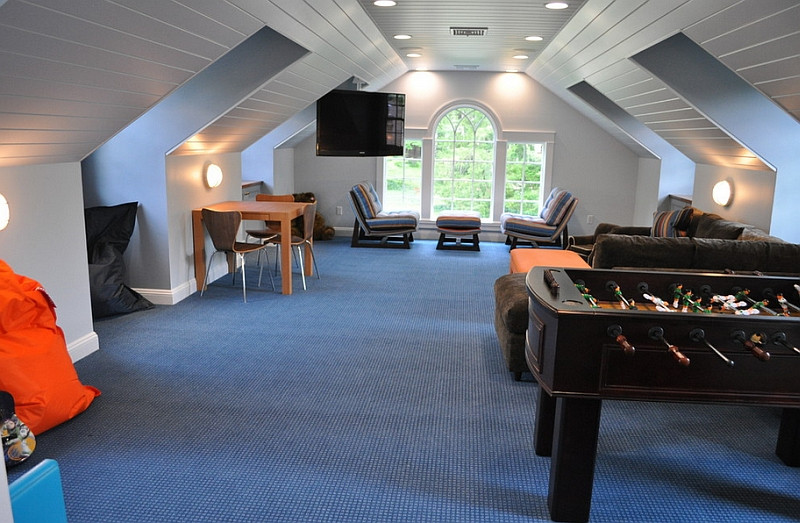 Kids Game Rooms Ideas
 How To Transform Your Attic Into A Fun Game Room
