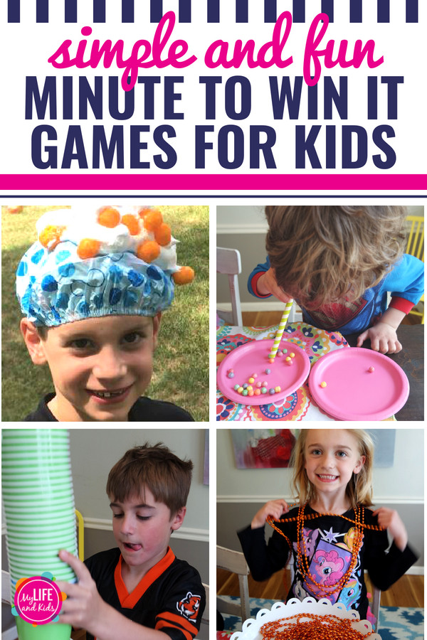 Kids Games For Party
 Minute to Win It Pizza Party My Life and Kids