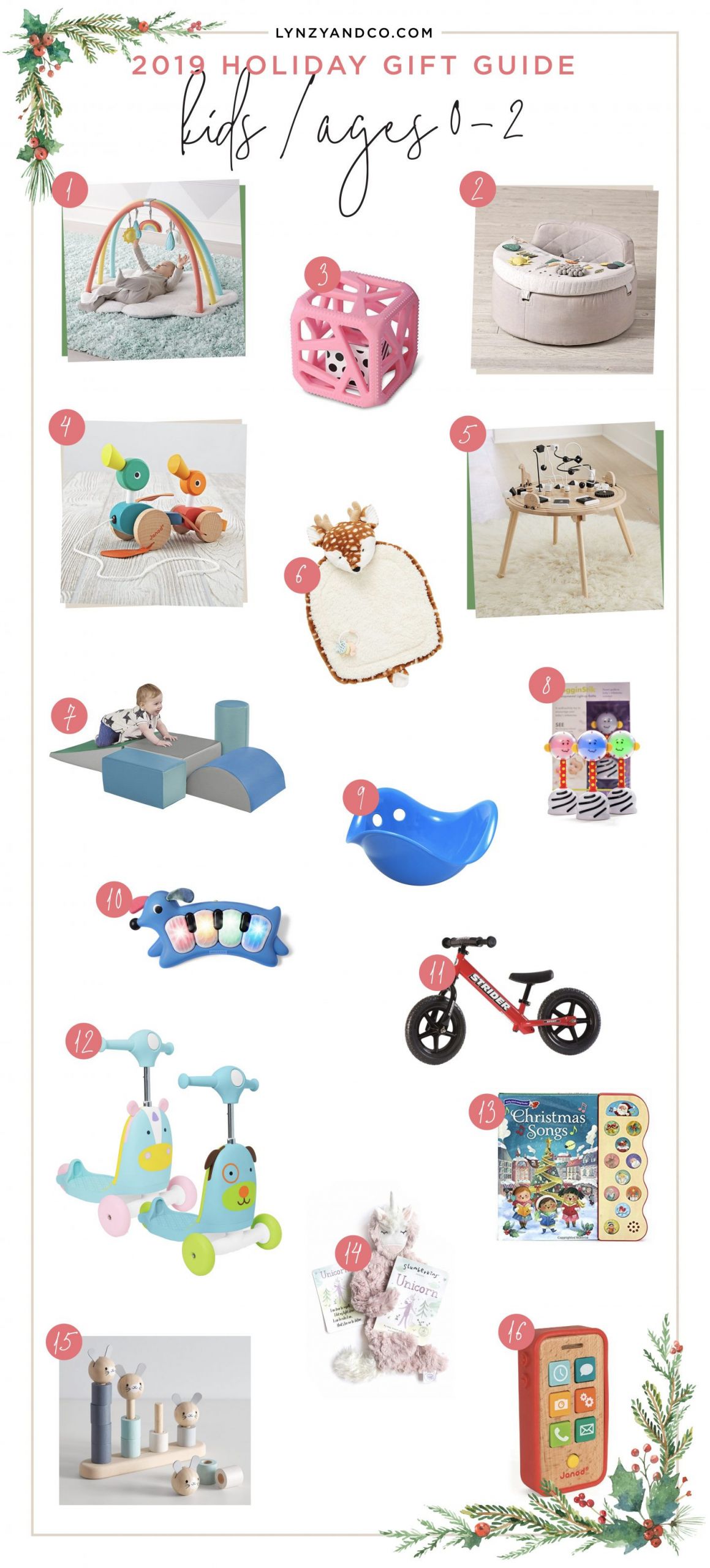 Kids Gift Guide
 KID HOLIDAY GIFT GUIDE