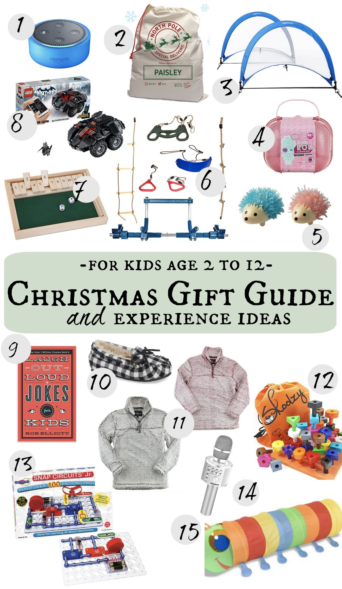 Kids Gift Guide
 Christmas Gift Guide for Kids with Experience Ideas too