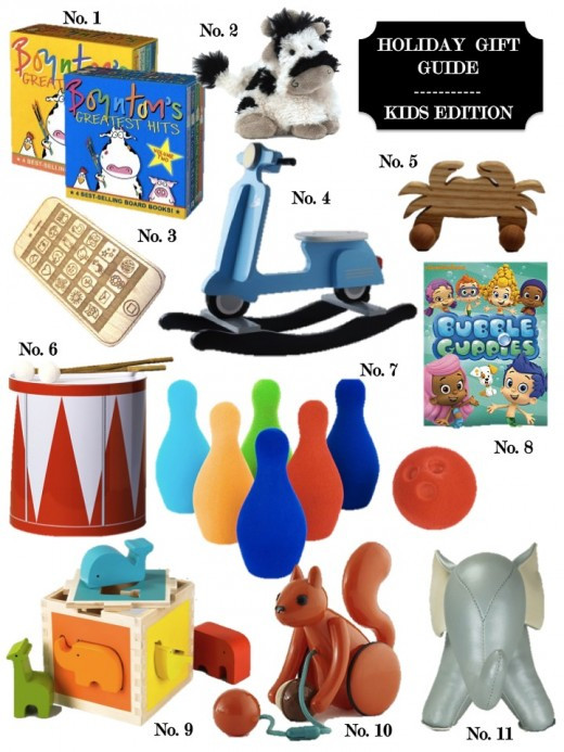 Kids Gift Guide
 holiday t guide kids edition