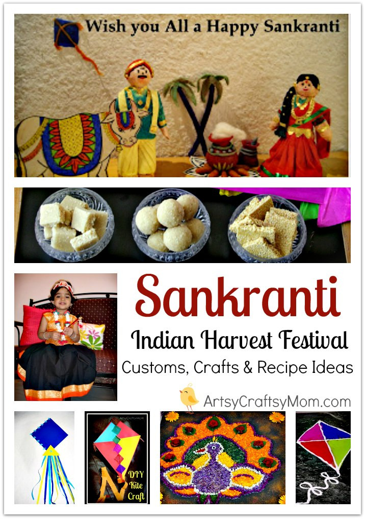 Kids Gifts To India
 Sankranti Customs Crafts & Recipe Ideas Artsy Craftsy Mom