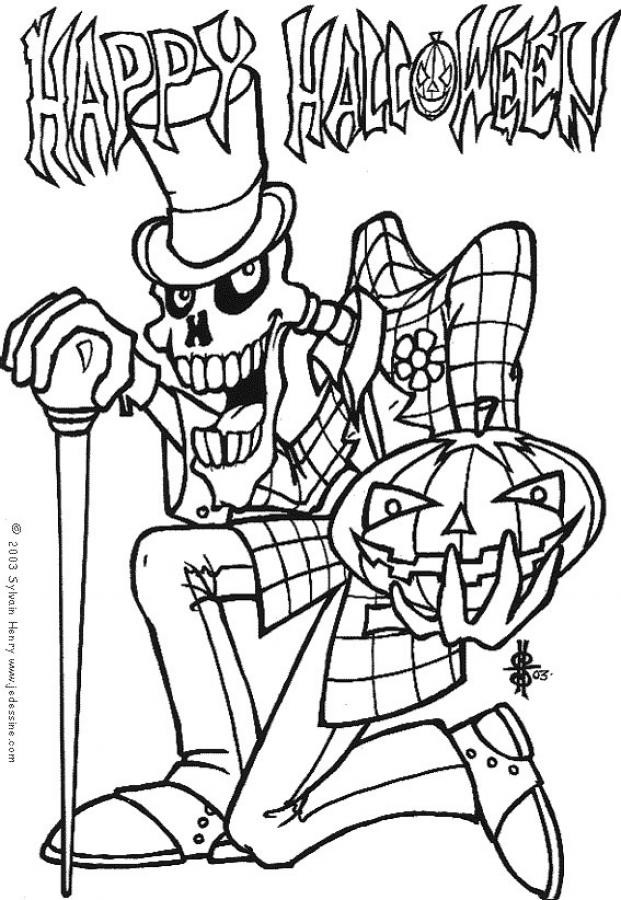 Kids Halloween Coloring
 Free Printable Halloween Coloring Pages For Kids