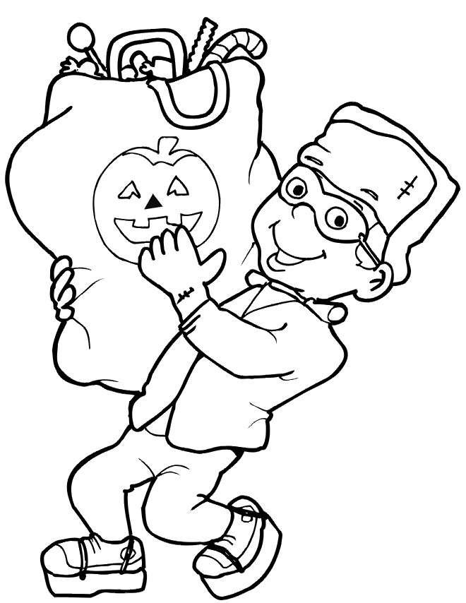 Kids Halloween Coloring
 Halloween Coloring Pages Dr Odd