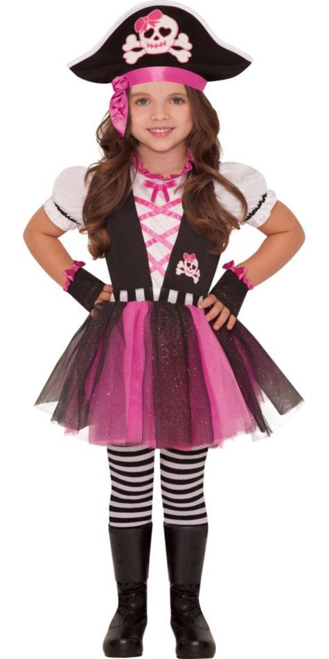 Kids Halloween Costumes Party City
 Toddler Girls Dazzling Pirate Costume Party City