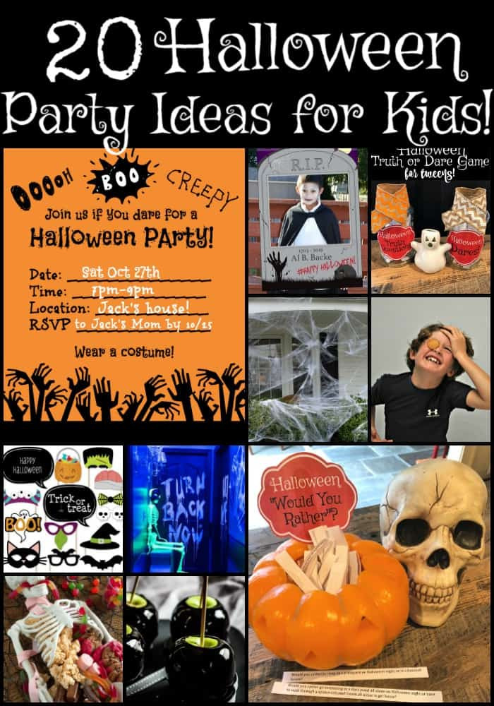 Kids Halloween Party Ideas
 Halloween Party Ideas for Kids Mom 6