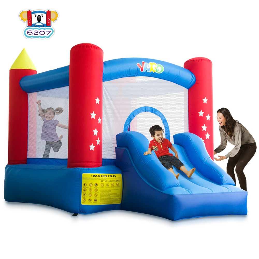 Kids Indoor Bounce
 YARD Indoor Outdoor Bounce House with Slide Blower for